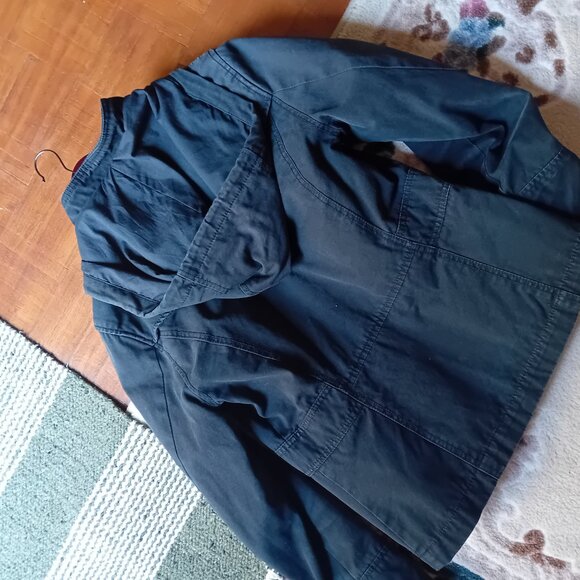 Reitmans Light Fall Toggle Zip-Up Hooded Jacket - Picture 2 of 10